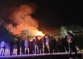 გორში, საცხოვრებელ სახლში ხანძარი გაჩნდა