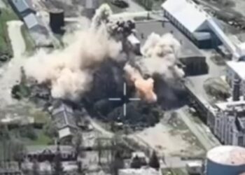 უკრაინის საჰაერო ძალებმა რუსული დრონების ბაზაზე იერიში მიიტანა