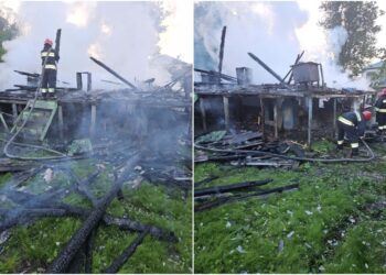 ოზურგეთში, სოფელ ჯუმათში საცხოვრებელი სახლი დაიწვა