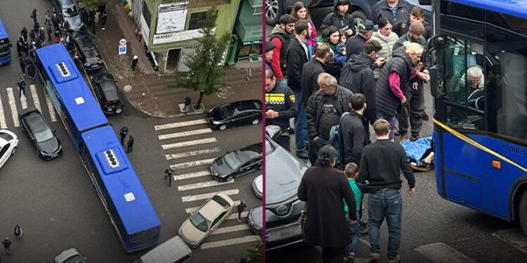 ბათუმში, ზებრა გადასასვლელზე ქალს ავტობუსი დაეჯახა, რომელსაც შემდეგ უკან მიმავალი კიდევ ერთი ავტობუსი შეეჯახა