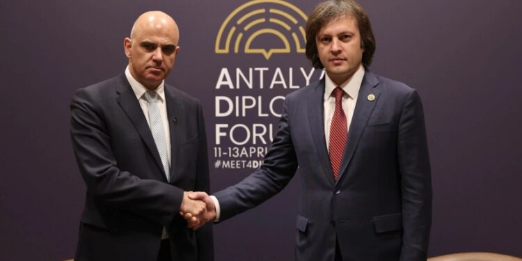 ირაკლი კობახიძე ალენ ბერსეს შეხვდა – “მხარეებმა ქვეყნის ევროინტეგრაციის გზაზე არსებული გამოწვევები განიხილეს”