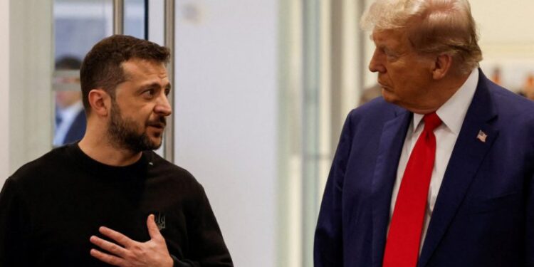 ზელენსკის თქმით, მზადაა და სურს ვატიკანში ტრამპთან შეხვედრა