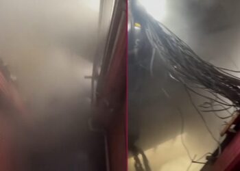 ხანძარია ამ წუთებში თბილისში, „ლილო მოლში”