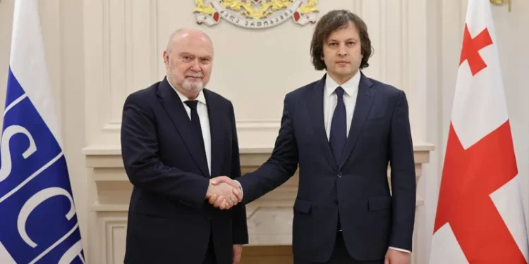 ირაკლი კობახიძე ეუთო-ს გენერალურ მდივანს შეხვდა