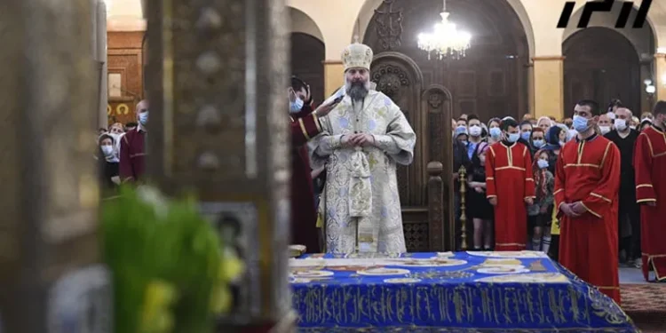 სამების საკათედრო ტაძარში გარდამოხსნის ტრადიციული წესი სრულდება