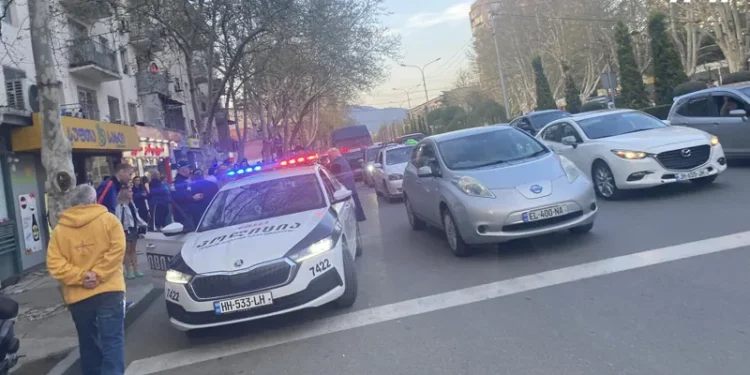 შსს-ში აცხადებენ, რომ პოლიციელმა ძაღლს სამსახურებრივი იარაღიდან აუცილებელი მოგერიების ფარგლებში ესროლა