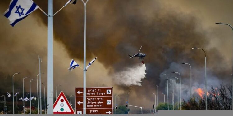 მასშტაბური ხანძრების გამო ისრაელში საგანგებო მდგომარეობა გამოცხადდა