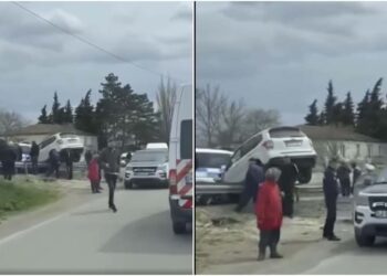 ვიდეო – სამი ადამიანი დაშავდა ავარიის შედეგად სურამთან