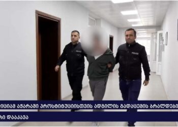 აჭარაში პროსტიტუციისთვის ადგილის გადაცემის ბრალდებით 1 პირი დააკავეს