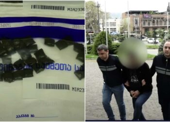 ვიდეო – თბილისში ნარკოდანაშაულის ბრალდებით პოლიციამ 6 პირი დააკავა