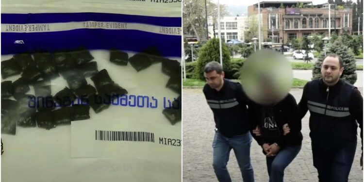 ვიდეო – თბილისში ნარკოდანაშაულის ბრალდებით პოლიციამ 6 პირი დააკავა