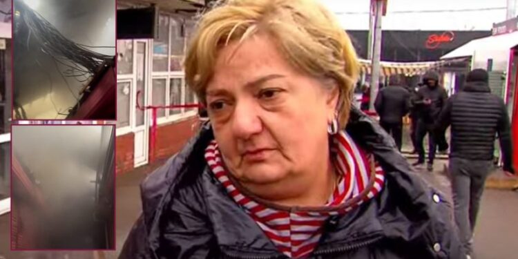 “ზარალი ძალიან დიდია. დაახლოებით 20-30 მაღაზია იქნება დამწვარი… ვიღაცას “პლიტა” ჰქონდა დატოვებული და შუქი რომ ჩაირთო, უცებ მოხდა” – მაღაზიის მეპატრონე