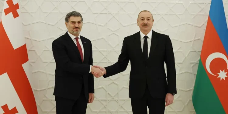 „არაერთხელ გავხდით გარე ძალების ჩარევის ობიექტები“ – ყაველაშვილი ბაქოში ალიევს შეხვდა