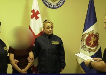 დაკავებული ჩინელი მოქალაქე