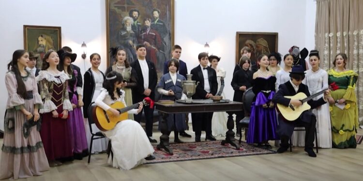 ოზურგეთის #1 საჯარო სკოლის ღონისძიება „პირველი ევროპული სკოლა გურიაში“ წარსულის გაცოცხლება