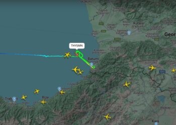 ფრენა ბათუმის თავზე