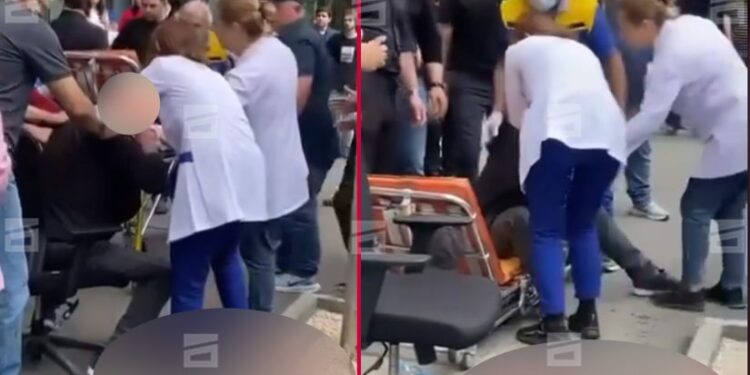 თბილისში კაცი დაჭრეს