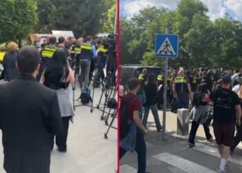 საქალაქო სასამართლოს ეზოში ერთი პირი დააკავეს