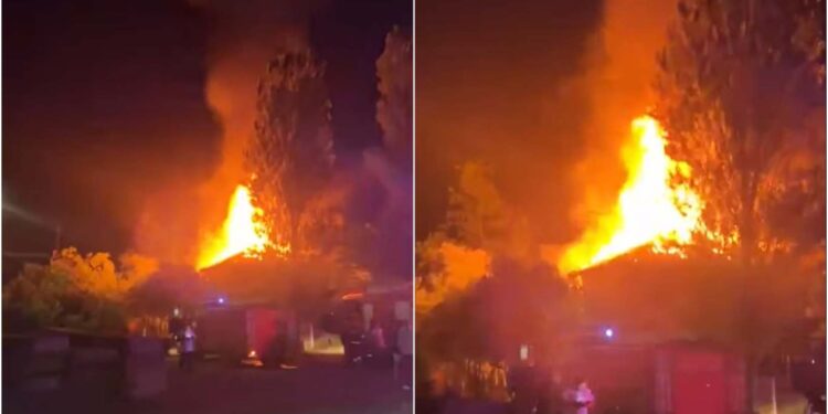 ხანძარი ფოთში