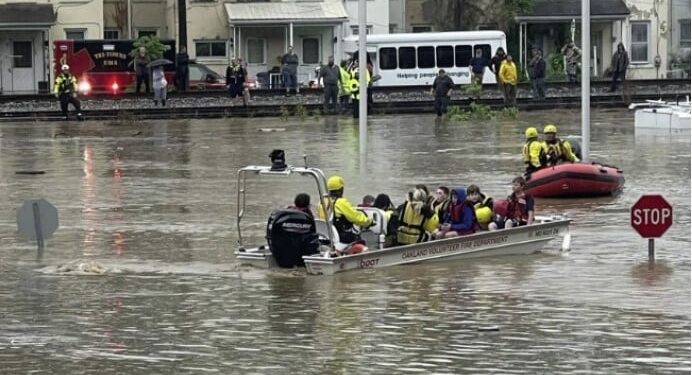 წყალდიდობა აშშ-ში