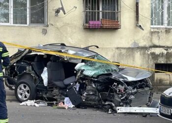 სკოლის მოსწავლეები დაშავდნენ ავარიის შედეგად ქუთაისში