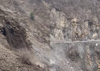 ვიდეო – მესტია-უშგულის გზაზე მეწყერი ჩამოწვა – კალა-უშგულის მონაკვეთზე მოძრაობა აკრძალულია