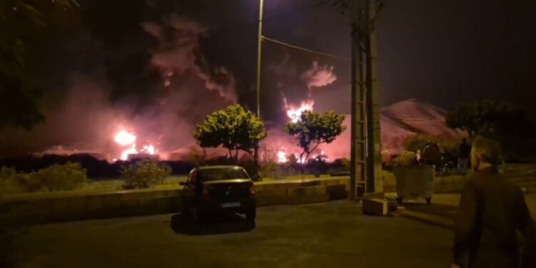 ისრაელმა თეირანში შაჰრანის ნავთობის საწყობი დაბომბა