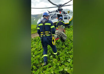 მეხანძრე-მაშველებმა ალპურ ზონაში მყოფი დაშავებული მამაკაცი გადაარჩინეს