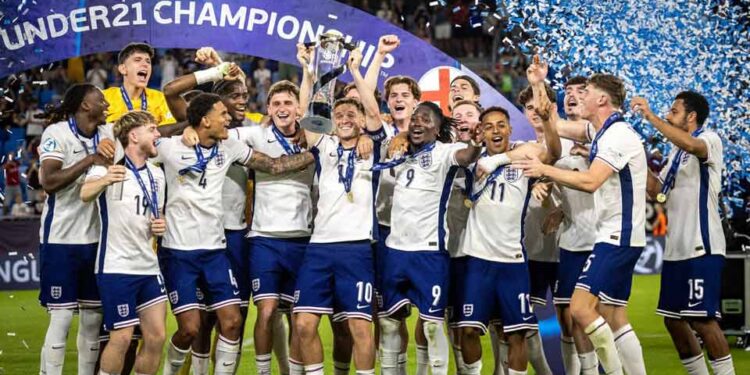 ინგლისის 21-წლამდე ნაკრები ევროპის ჩემპიონი ზედიზედ მეორედ გახდა