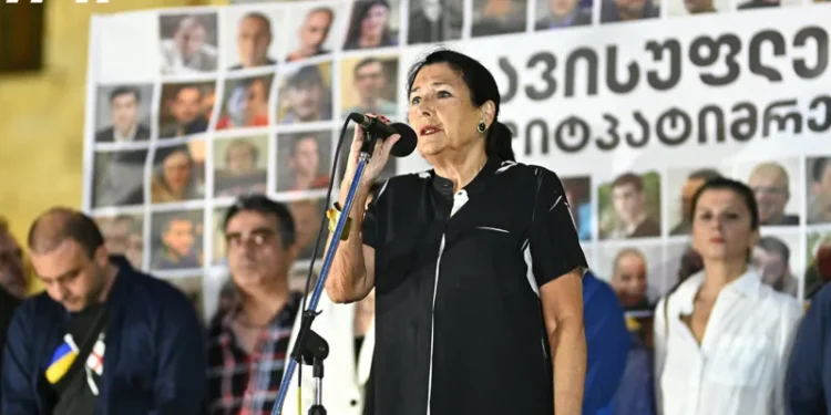 სალომე ზურაბიშვილი – გეგმა არის ერთობა – გეგმა ხვალ, ზეგ იქნება ერთობა, სანამ შედეგს არ მივაღწევთ