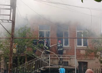 ქუთაისში ხანძარს მსხვერპლი მოყვა