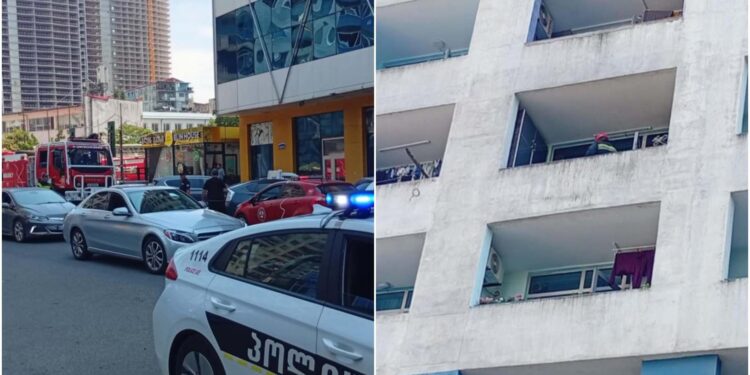 ცოტა ხნის წინ ხანძარი გაჩნდა ბათუმში, საცხოვრებელ ბინაში