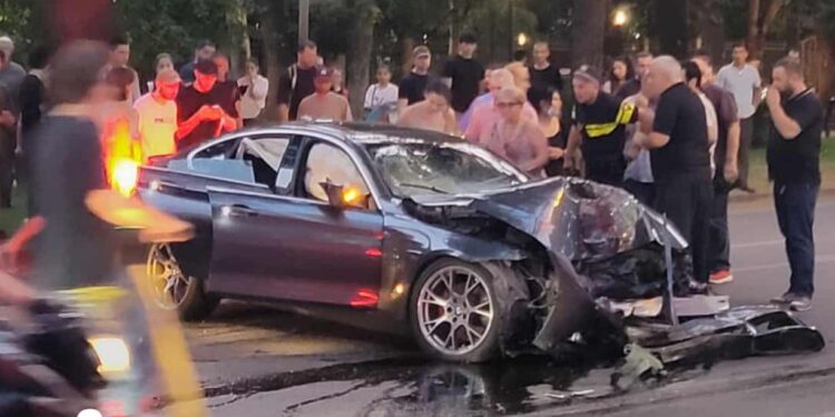 ცოტა ხნის წინ ავარია მოხდა თბილისში