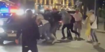აქციის მონაწილეებისთვის მანქანის დაჯახების ფაქტზე 1 პირი დააკავეს – შსს