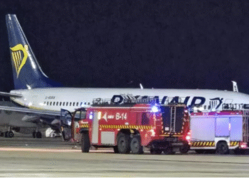 მალიორკის აეროპორტში თვითმფრინავს ცეცხლი გაუჩნდა, დაშავდა 18 ადამიანი