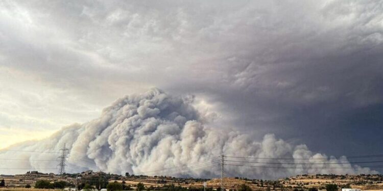კატალონიაში ტყის ხანძარს ებრძვიან