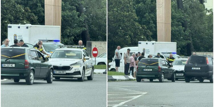 ცოტა ხნის წინ ოზურგეთში ავტოსაგზაო შემთხვევა მოხდა