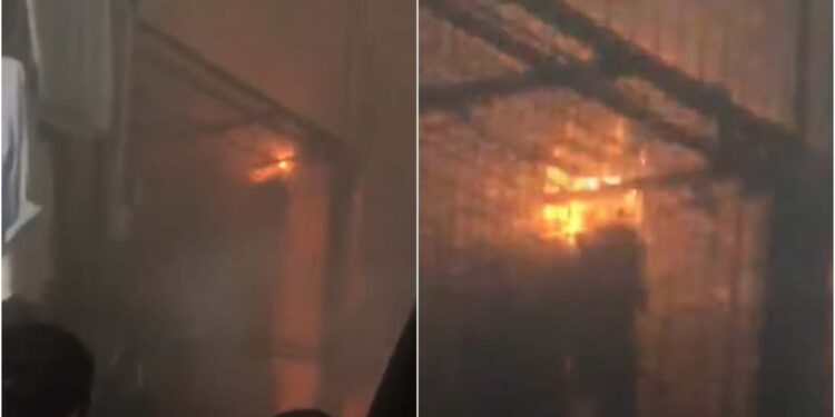 ვიდეო – რუსთავში, ე.წ. სტამბულის ბაზარზე ხანძარი იყო