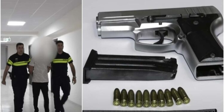 ბათუმში, ცეცხლსასროლი იარაღისა და საბრძოლო მასალის უკანონო შეძენა-შენახვისა და ტარების ფაქტებზე ერთი პირი დააკავეს