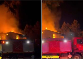 ასპინძაში საცხოვრებელ სახლში ხანძარი გაჩნდა