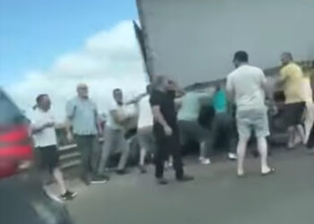 ცენტრალურ ავტომაგისტრალზე ავტოსაგზაო შემთხვევა მოხდა