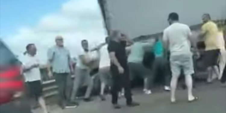 ცენტრალურ ავტომაგისტრალზე ავტოსაგზაო შემთხვევა მოხდა