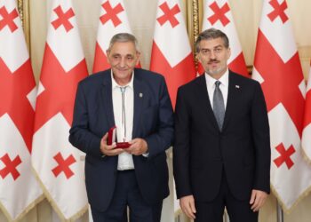 მიხეილ ყაველაშვილმა ვასილ ჩიგოგიძე და რამინ მიქაბერიძე შოთა რუსთაველის სახელობის პრემიით დააჯილდოვა