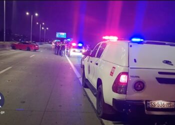 ნახეთ ვიდეო – ერთმანეთს 3 ავტომობილი დაეჯახა, ავარია თბილისი-რუსთავის ავტობანზე