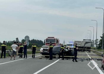 ოთხი ადამიანი დაშავდა ავარიის შედეგად, ბათუმი-ქობულეთის შემოვლით გზაზე