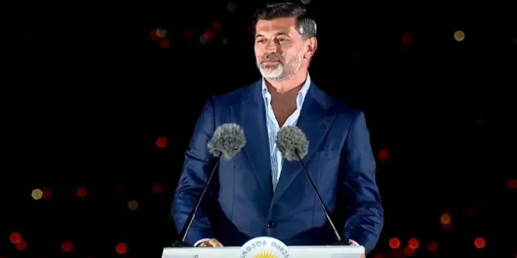 „ქართულმა ოცნებამ“ კახა კალაძე თბილისის მერობის კანდიდატად ოფიციალურად წარადგინა