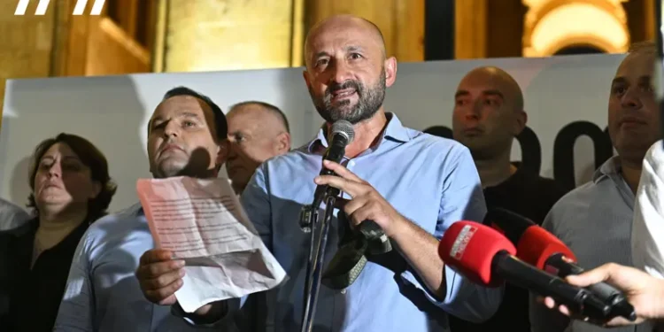 8 ოპოზიციური პარტია რეგიონებში „წინააღმდეგობის წევრების ორგანიზებას“ იწყებს