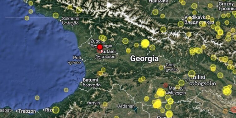 სამეგრელოში ზედიზედ ორი მიწისძვრა მოხდა