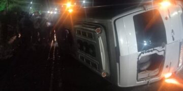 22 რუსი ტურისტი დაშავდა ავარიის შედეგად ოკუპირებულ აფხაზეთში