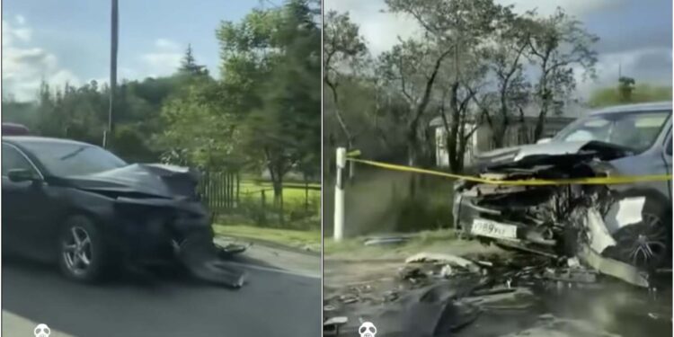 ვიდეო – ავარია სამტრედია – ლანჩხუთი – გრიგოლეთის გზაზე